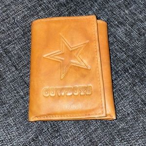 Cowboys leather wallet